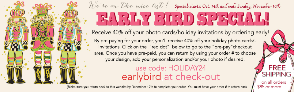 Save 40% on Holiday Cards